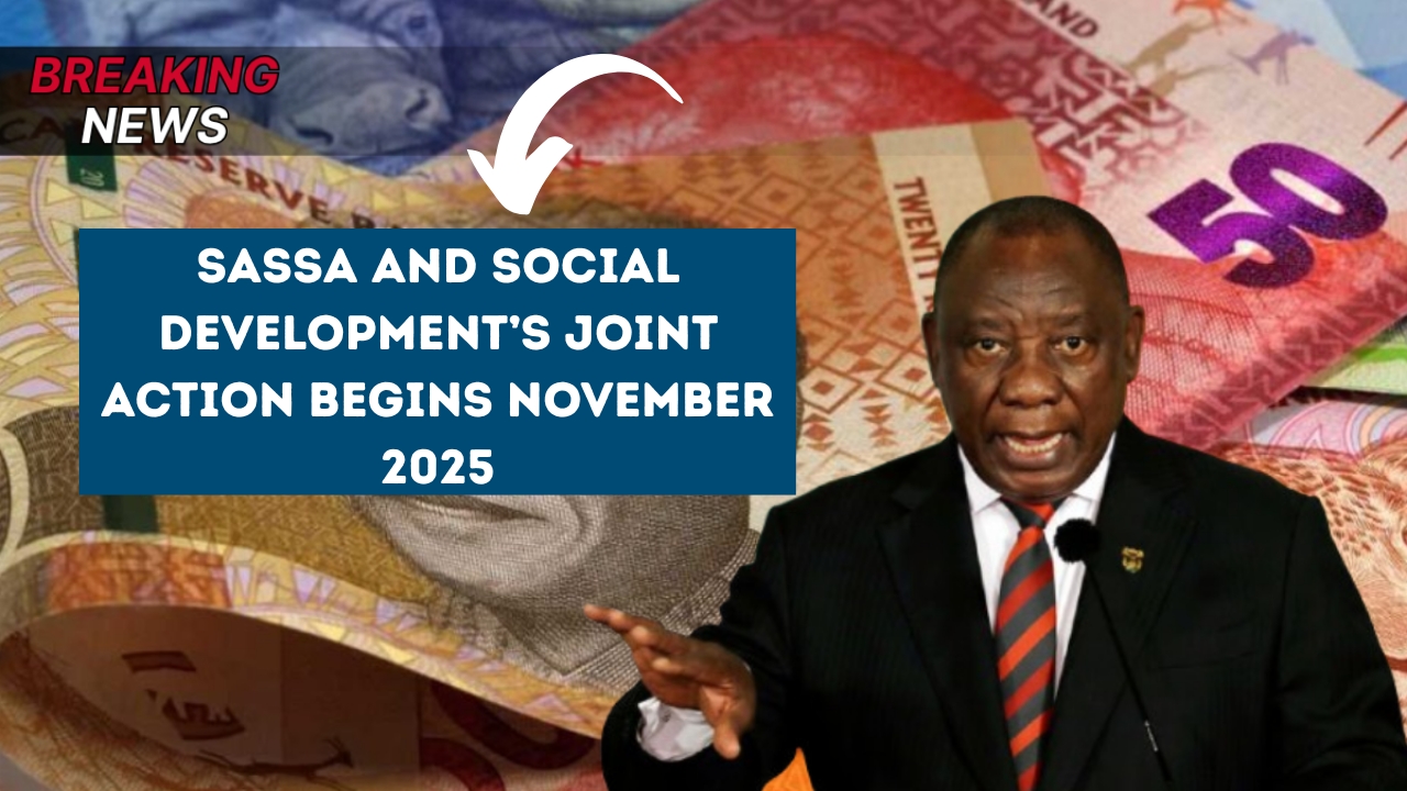 A Stronger Future for Beneficiaries – SASSA and Social Development’s Joint Action Begins November 2025