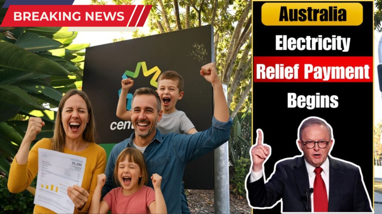 Centrelink Electricity Relief Starts Nov 1, 2025 – Power Bill Discounts for Households