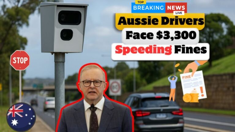 Australia’s $3,300 Speeding Fines & 6 Demerit Points – New Cameras Catch All