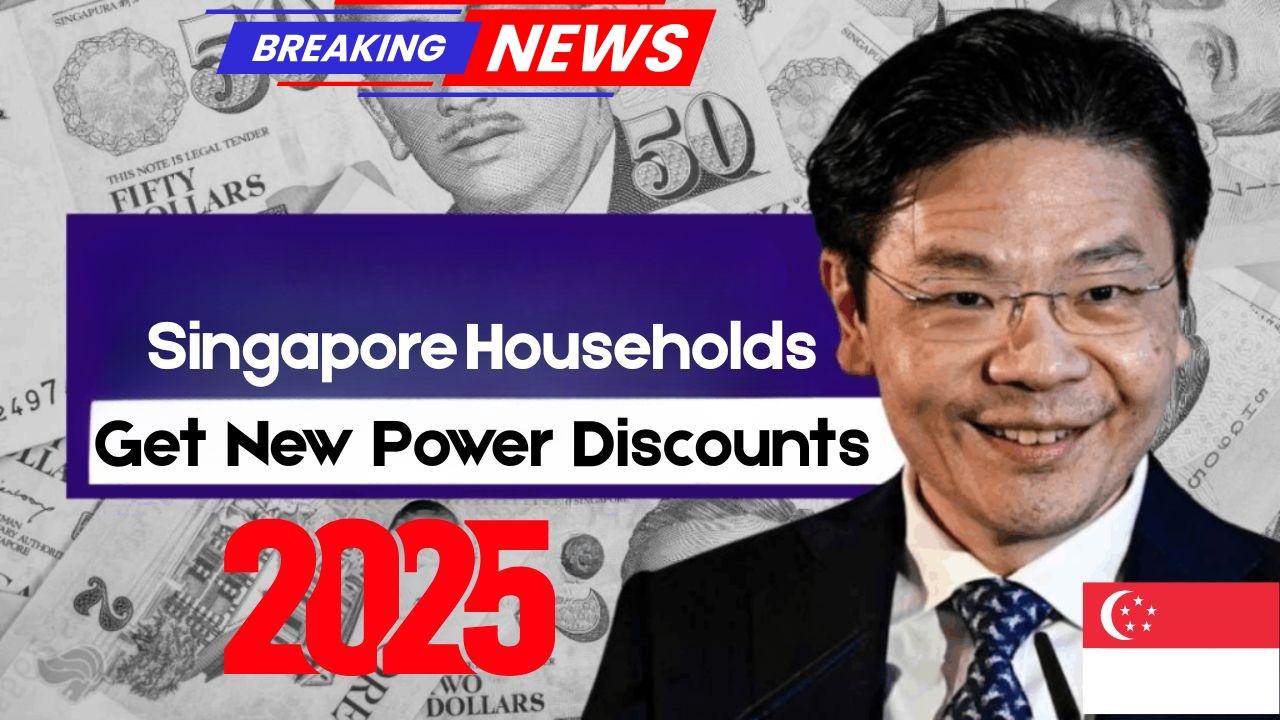 Singapore Power Bill Discounts 2025 – New Government Energy Relief Scheme Confirmed