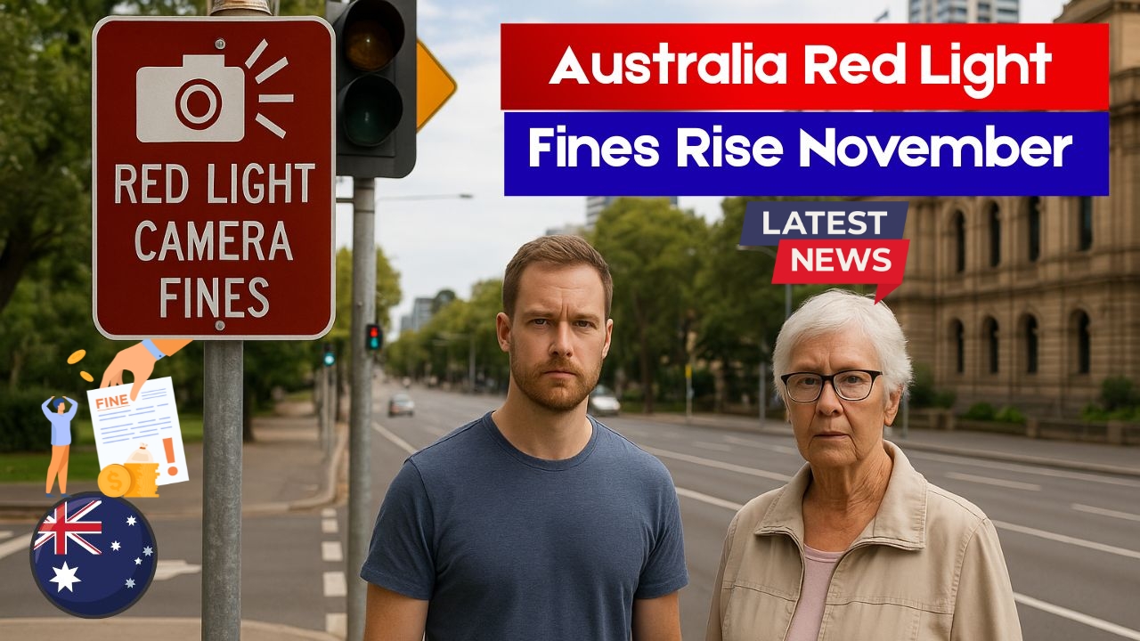 Red Light Camera Fines 2025 – Higher Penalties & Senior Driver Checks from Nov 1