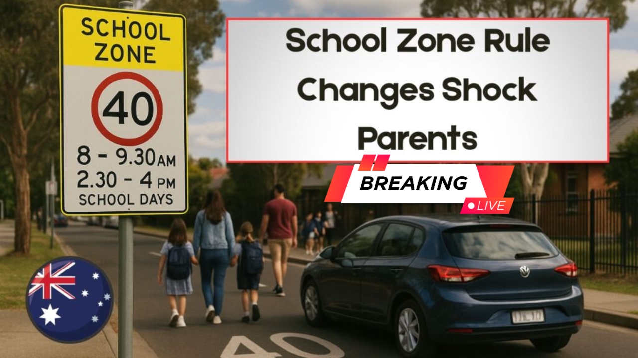 New Australian School Zone Laws 2025 – Traffic Rules and Penalties Explained