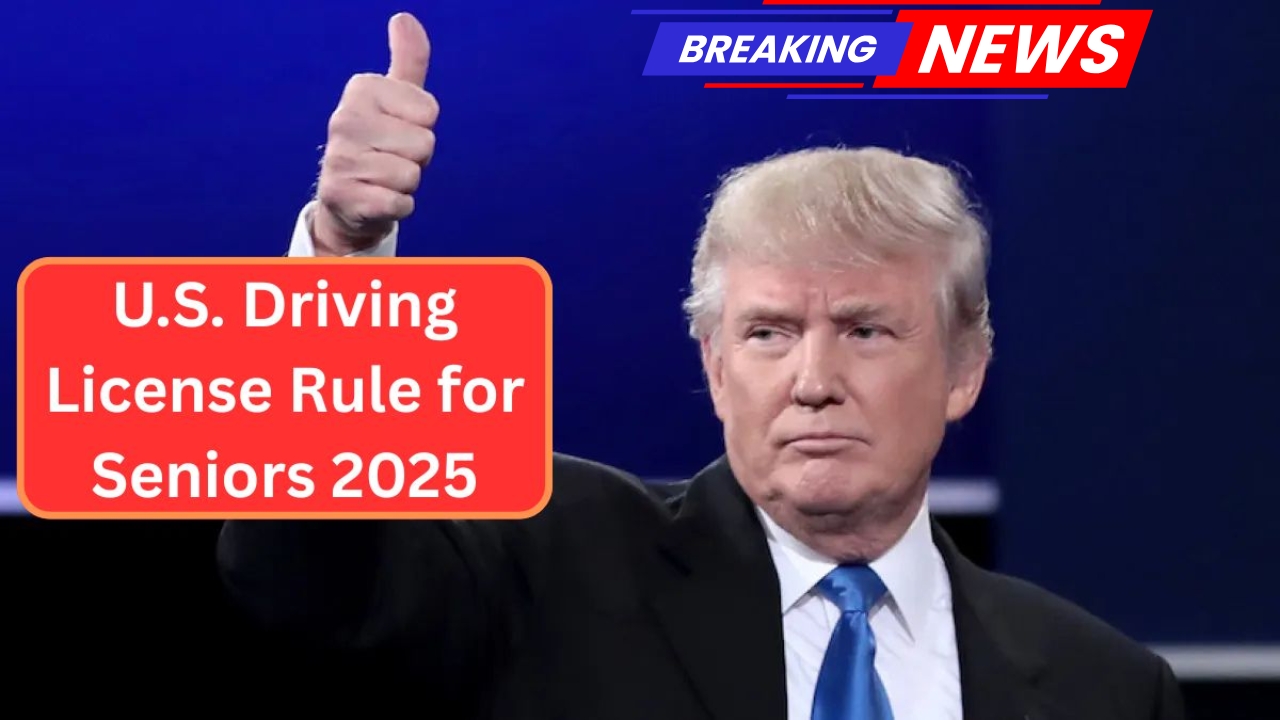 U.S. DMV License Changes October 2025 – Seniors Must Note Vision & Medical Check Rules