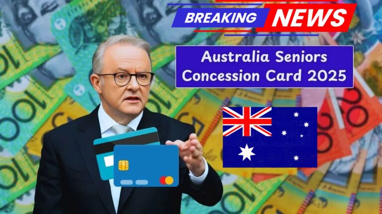 Australia 2025 Seniors Card Update – New Rule Changes Surprise Many Pensioners