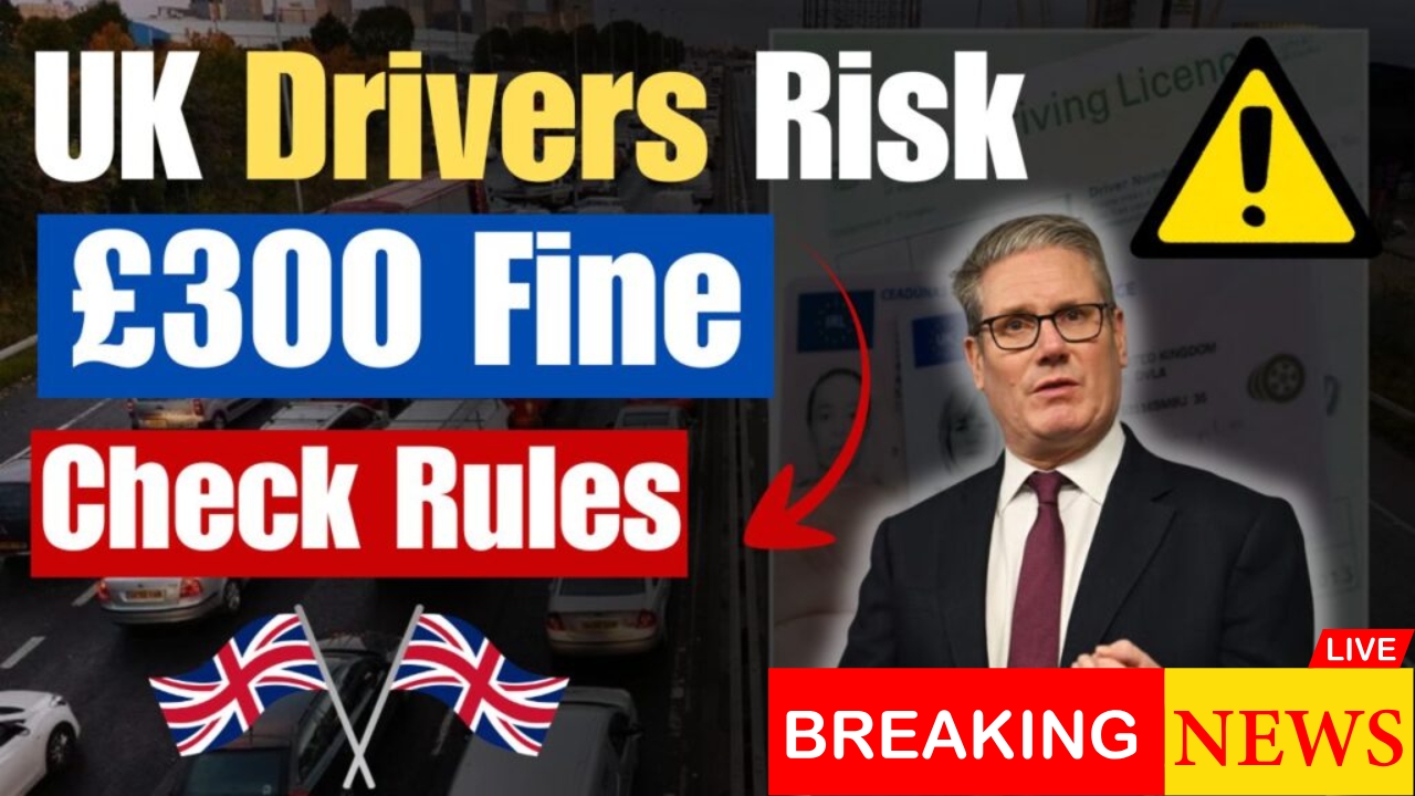 UK Highway Code Changes 2025 – £300 Fines for Drivers Ignoring Updated Rules
