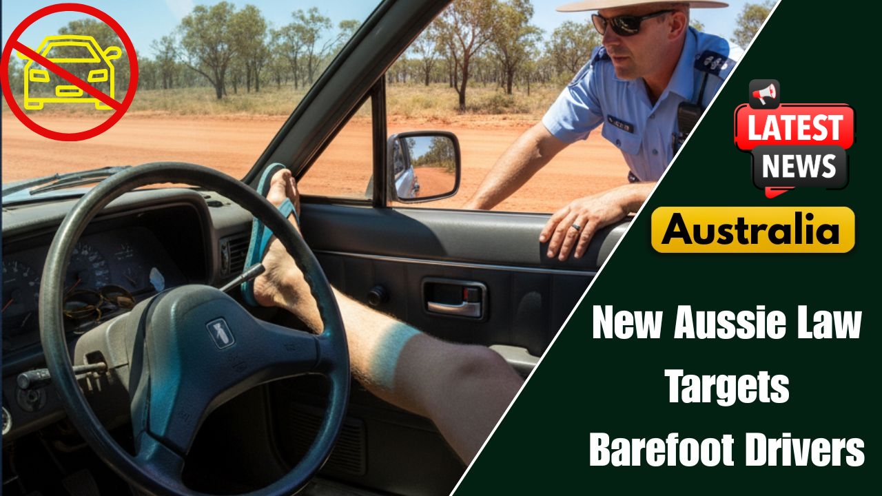 Driving Barefoot in Australia 2025 – What the Law Says About Flip-Flops and Fines