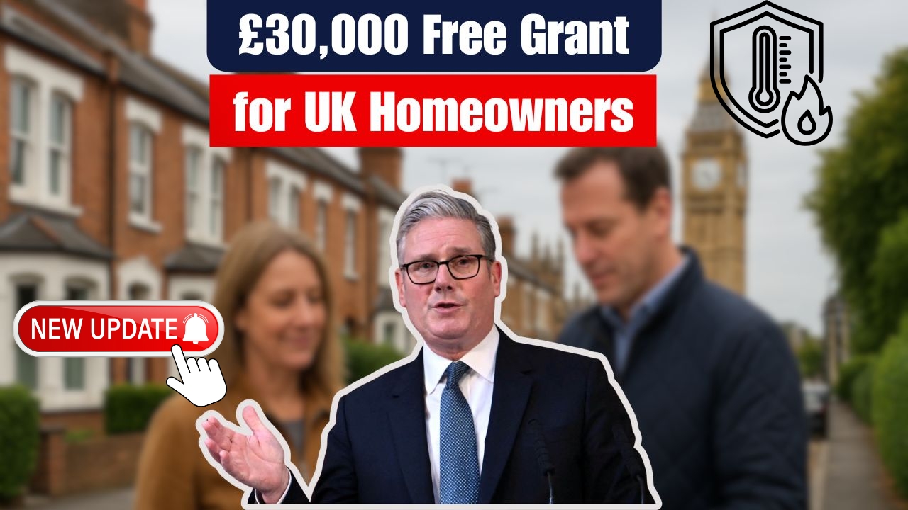£30,000 Free Heating & Insulation Grants for UK Homes – Govt Urges to Apply by 2025