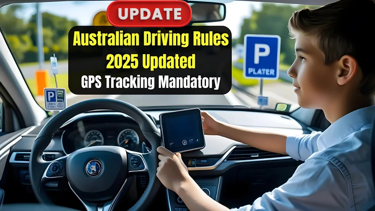 Australia 2025 Law Update – GPS Devices Now Mandatory for First-Time Drivers
