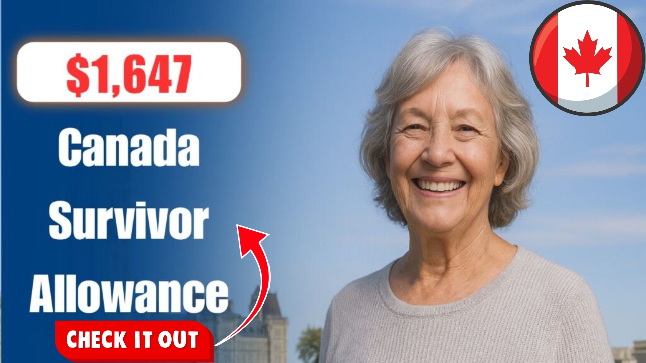 $1,647.34 Canada Survivor Allowance 2025 – October Payments Begin Nationwide