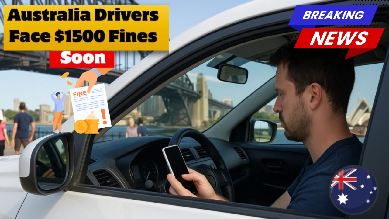 Australia’s $1,500 Distracted Driving Fines Start 31 Oct 2025 – Key Rules Explained