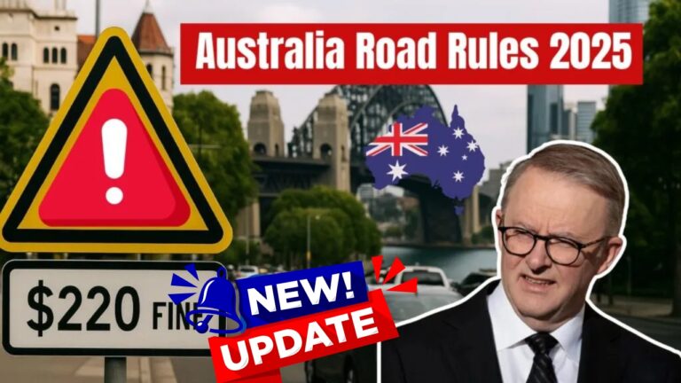 Australia Road Rule Alert – $220 Fine Introduced from 23 Oct 2025, Drivers React