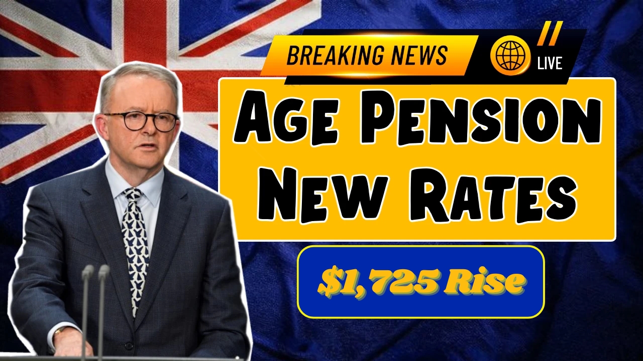 $1,725 Age Pension Rise for Seniors 2025 – Full Payment Schedule and Bank Updates