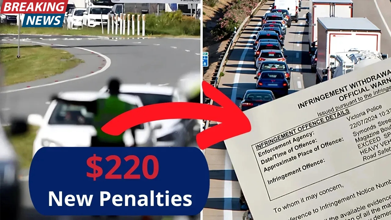 Australia’s New 2025 Road Rules – Jaywalking in Sydney Now Costs You $220