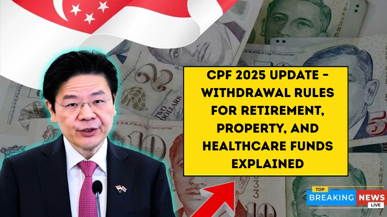 CPF 2025 Update – Withdrawal Rules for Retirement, Property, and Healthcare Funds Explained