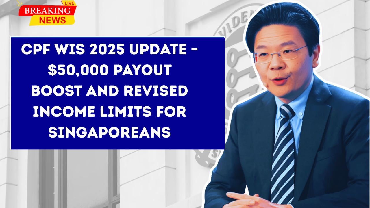 CPF WIS 2025 Update – $50,000 Payout Boost and Revised Income Limits for Singaporeans