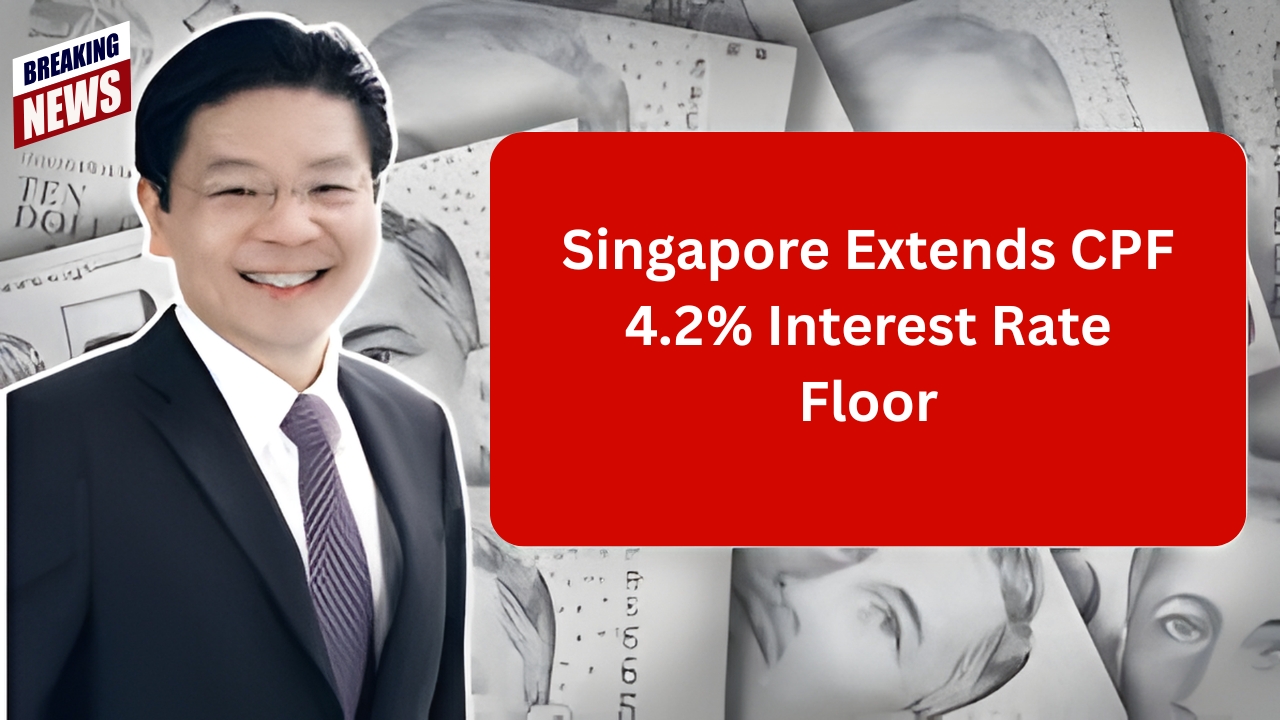 Good News for Retirees – Singapore Extends CPF 4.2% Interest Rate Floor Until 2026