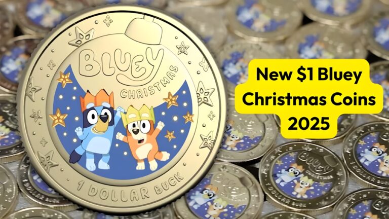 New $1 Bluey Christmas Coins 2025 Released –