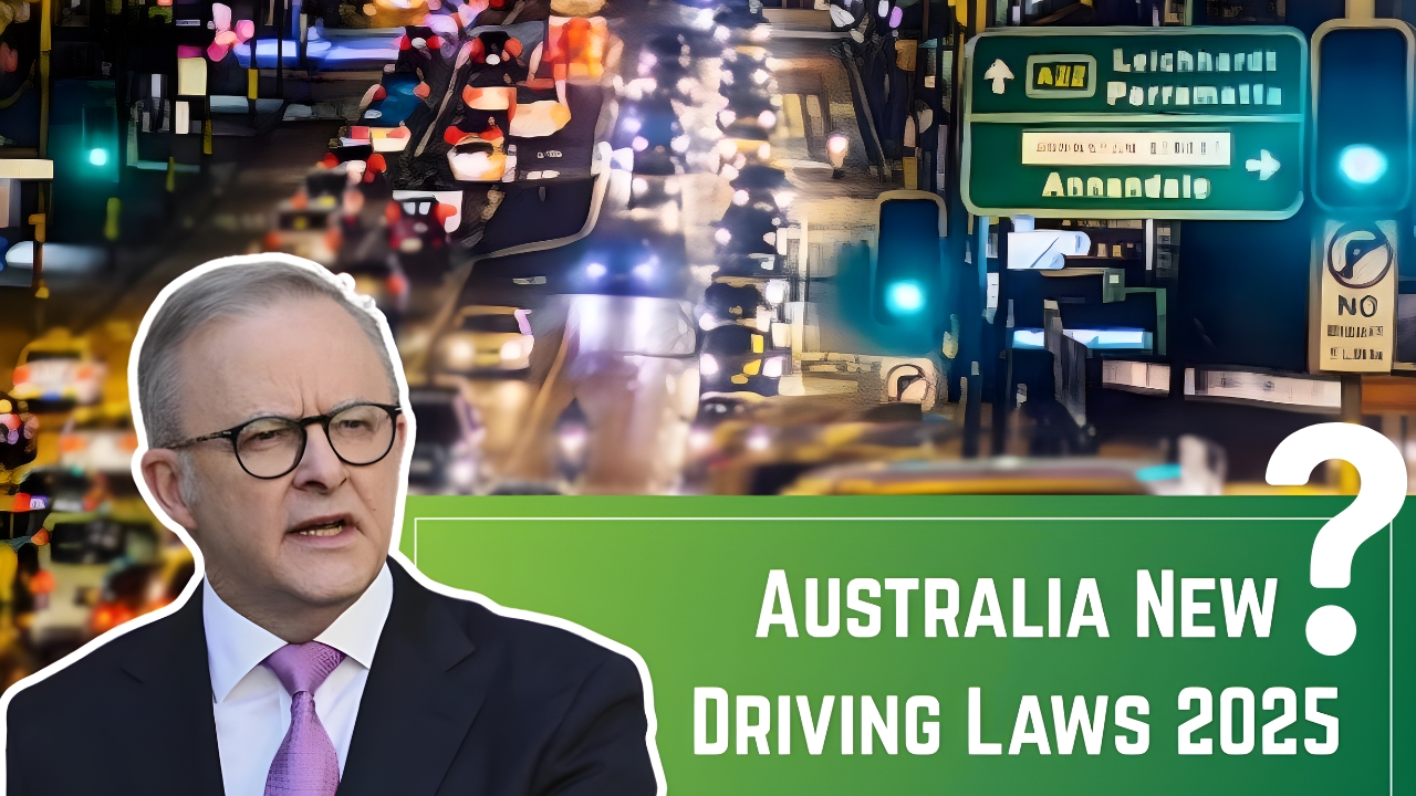 New Driving Laws in Australia Begin Oct 2025