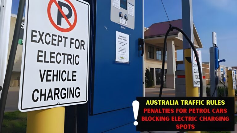 New NSW penalties for drivers blocking electric vehicle charging spots explained