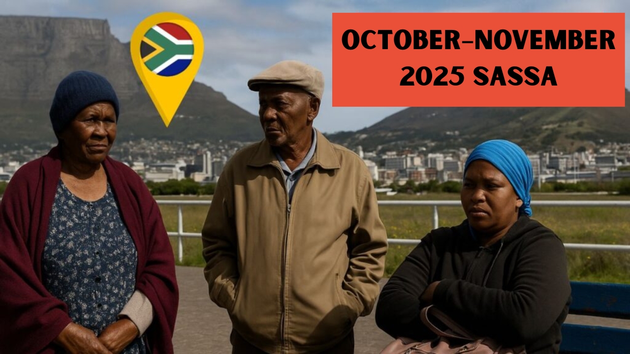 October–November 2025 SASSA Payment Dates: Full Grant Schedule Confirmed for All Beneficiaries
