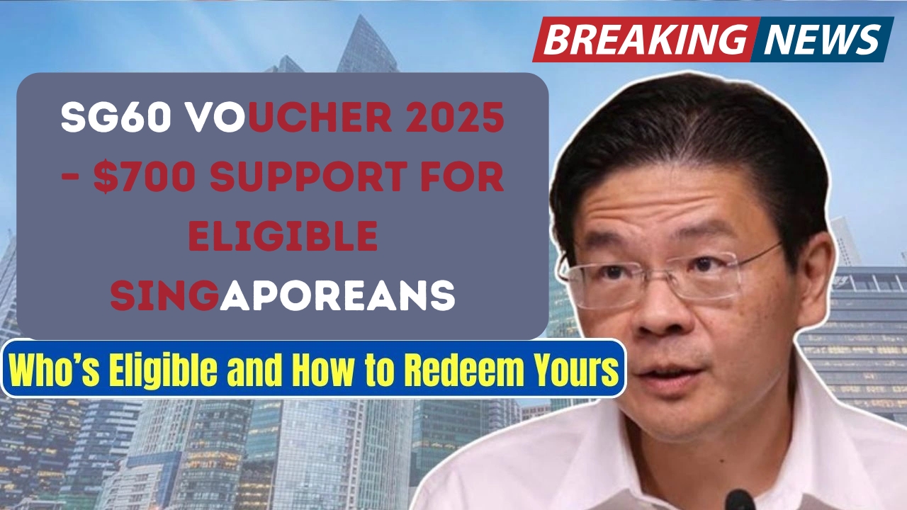 SG60 Voucher 2025 – $700 Support for Eligible Singaporeans, Redemption Guide