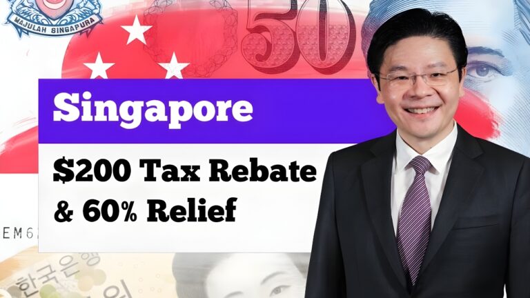 Singapore $200 Income Tax Rebate 2025