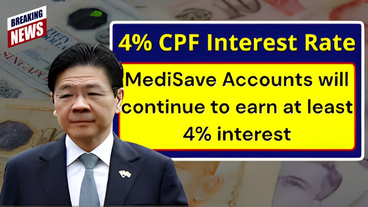Singapore CPF Update: 4% Interest Rate Floor to Stay for Retirees Until 2026