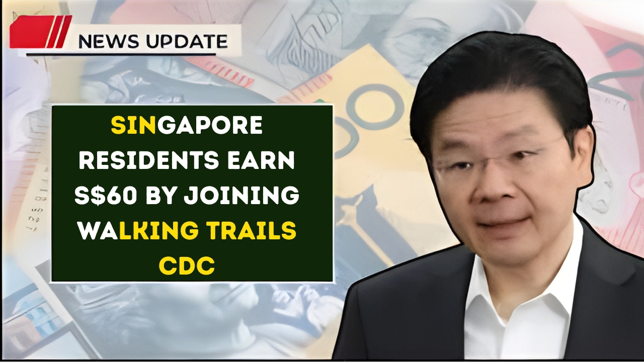 Singapore Residents Can Earn S$60 by Joining Walking Trails@CDC Program