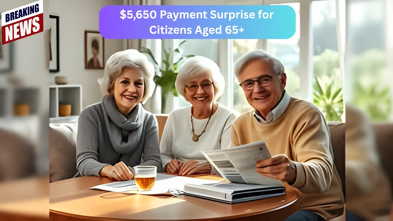 Social Security Update 2025 – $5,650 Payment Surprise for Citizens Aged 65+