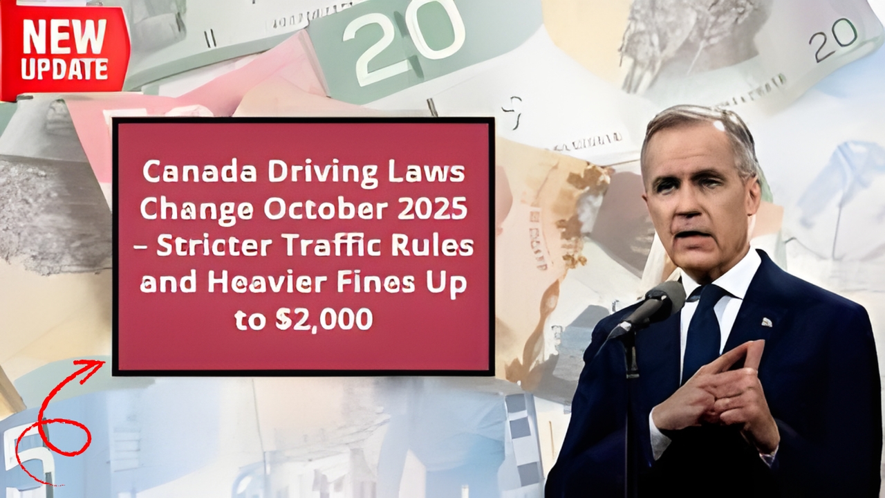 Stricter Driving Laws in Canada Oct 2025: What You Need to Know About $2,000 Fines